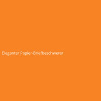 Eleganter Papier-Briefbeschwerer