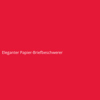 Eleganter Papier-Briefbeschwerer