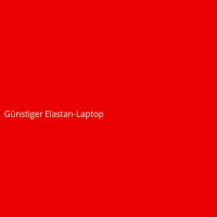 Günstiger Elastan-Laptop