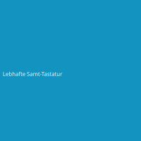 Lebhafte Samt-Tastatur