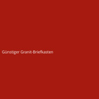 Günstiger Granit-Briefkasten