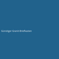Günstiger Granit-Briefkasten