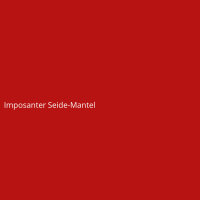 Imposanter Seide-Mantel