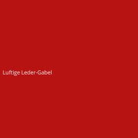 Luftige Leder-Gabel