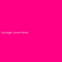 Günstiger Leinen-Klositz