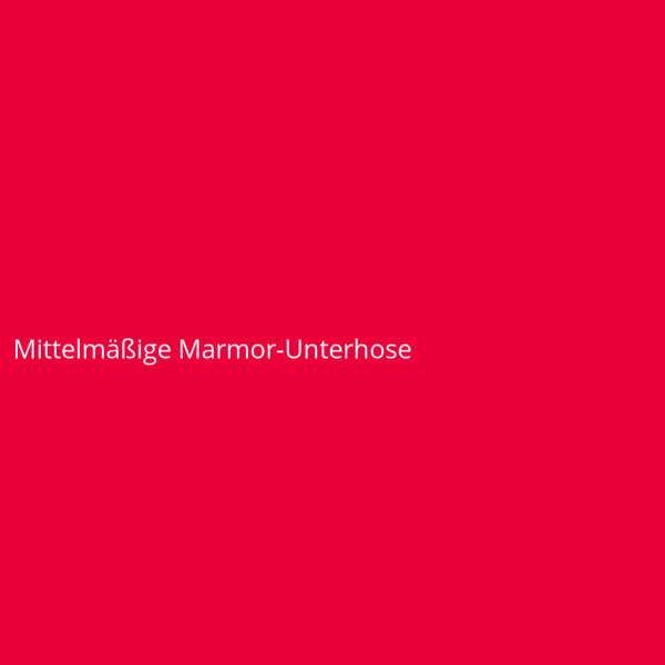 Mittelmäßige Marmor-Unterhose