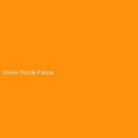 Kleine Plastik-Kanne