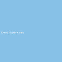 Kleine Plastik-Kanne